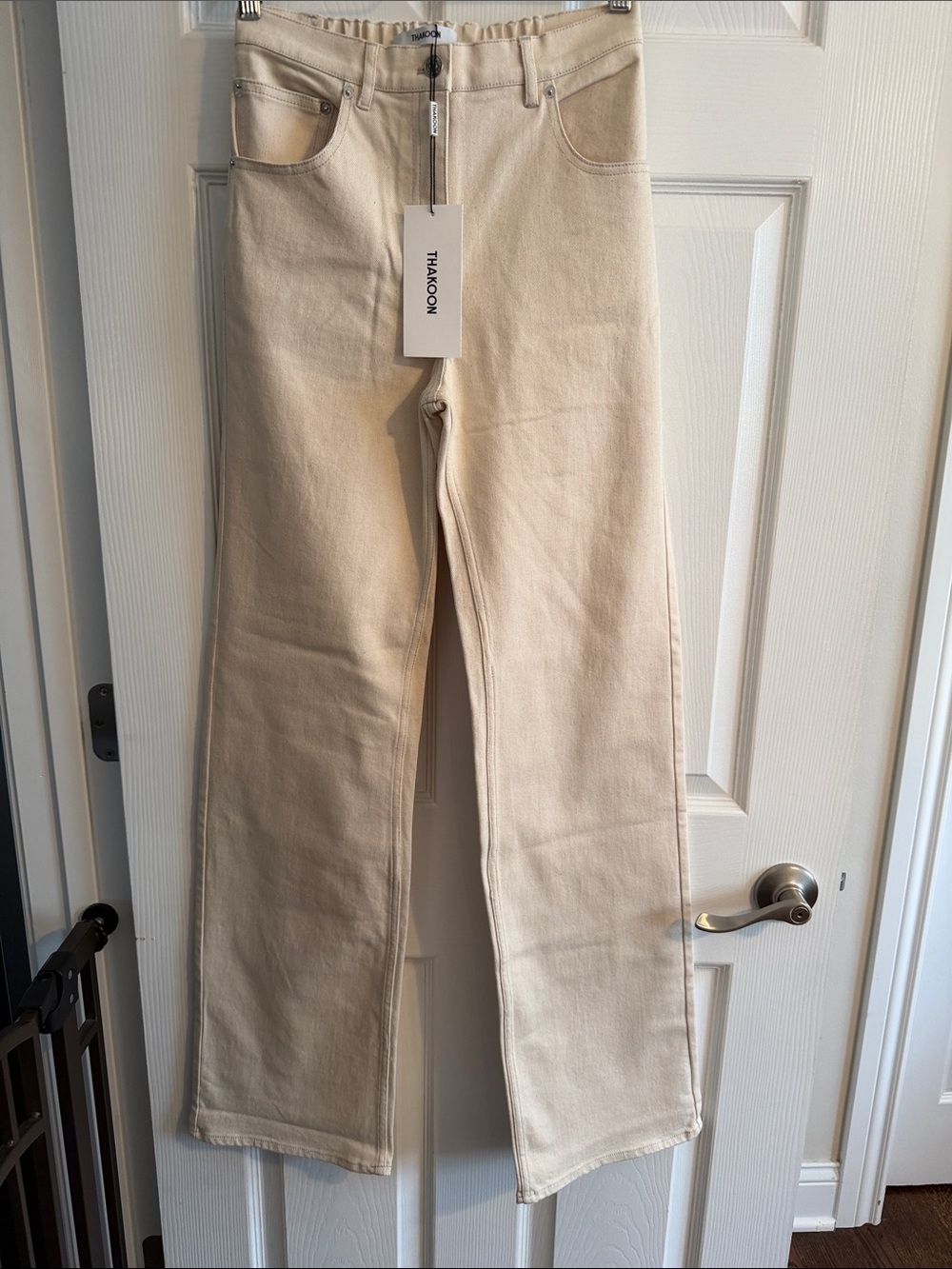Thakoon  High-Waisted Denim Pant